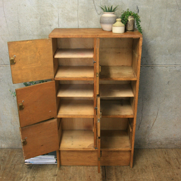 vintage_rustic_oak_school_lockers