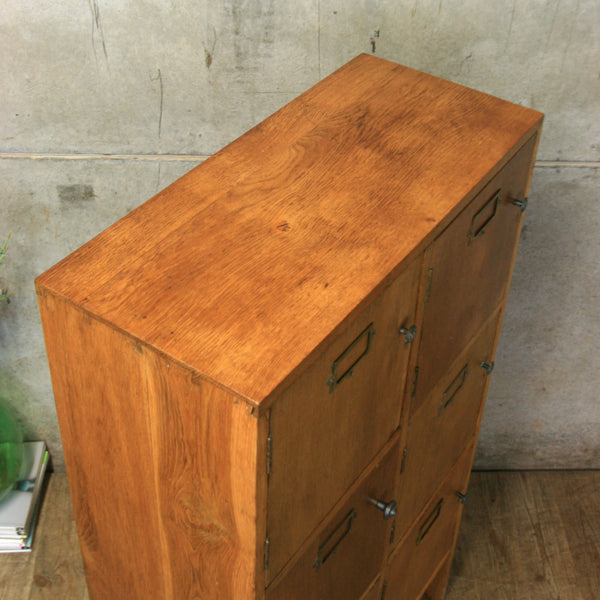 vintage_rustic_oak_school_lockers