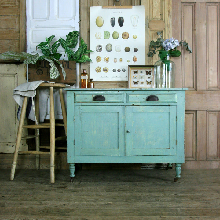 vintage_rustic_painted_country_cupboard_french