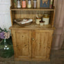 vintage_rustic_pine_waterfall_dresser_kitchen_cupboard