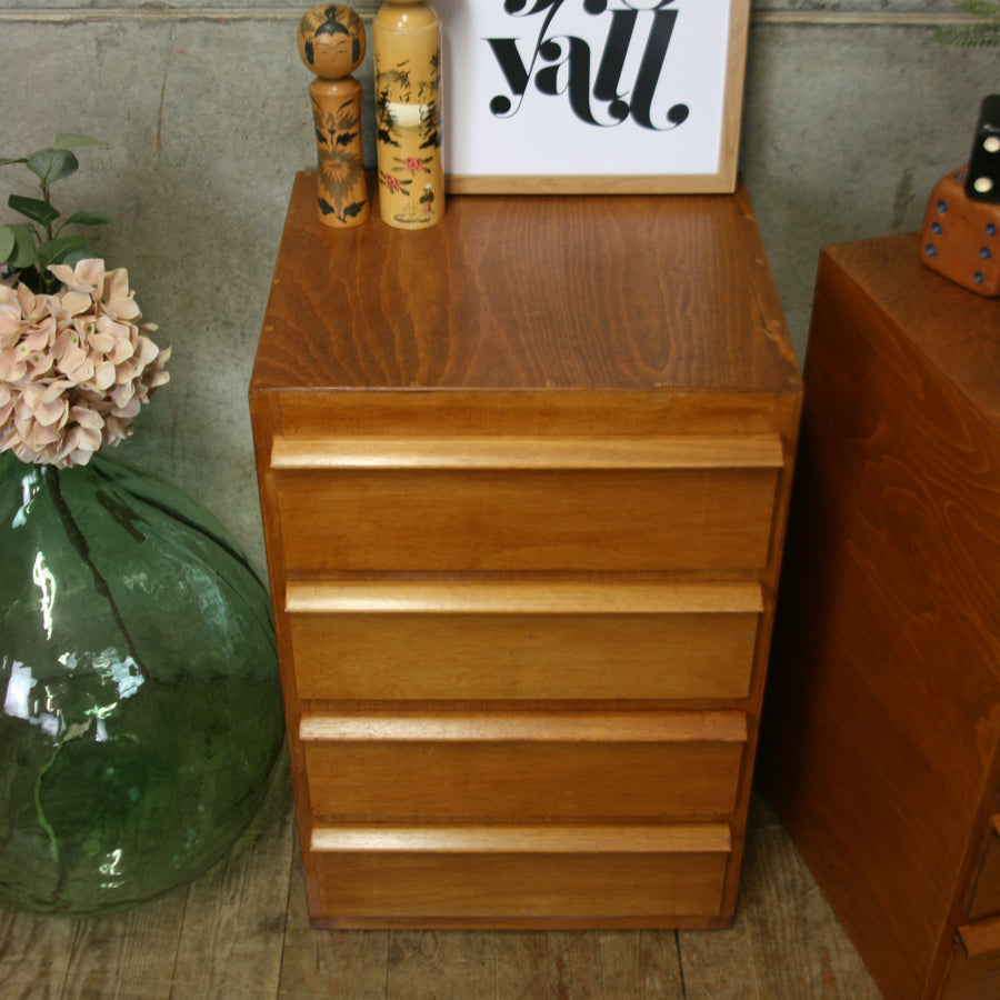 vintage_rustic_plywood_mid_century_drawers