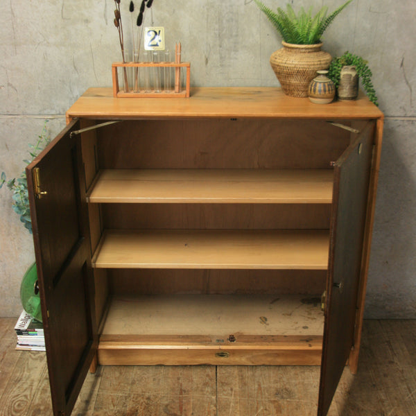 Vintage School Storage Cupboard - 2606a