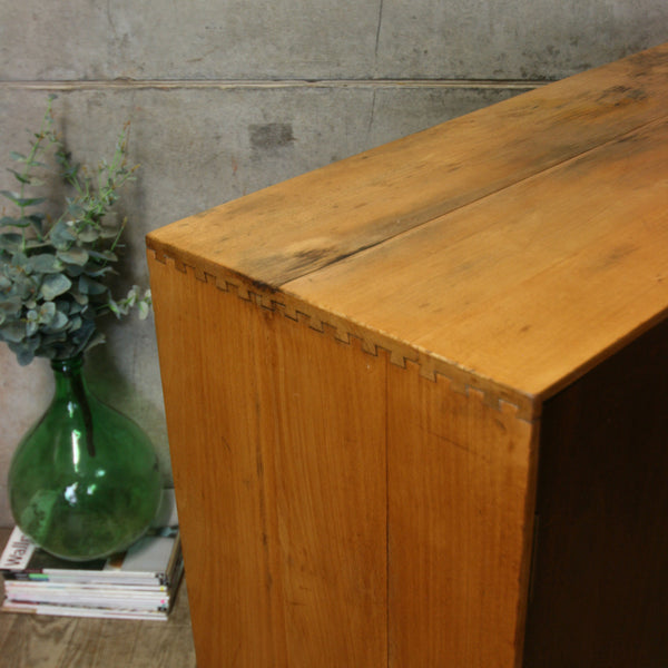 Vintage School Storage Cupboard - 2606a