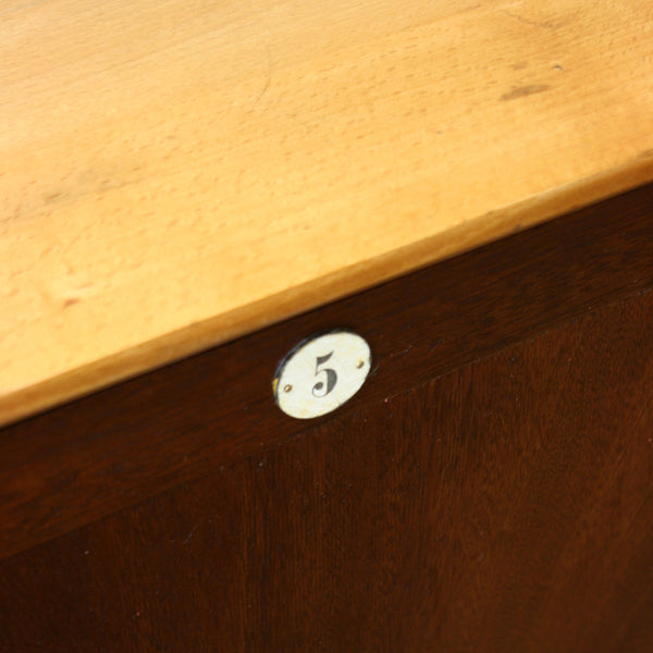 Vintage School Storage Cupboard - 2606a