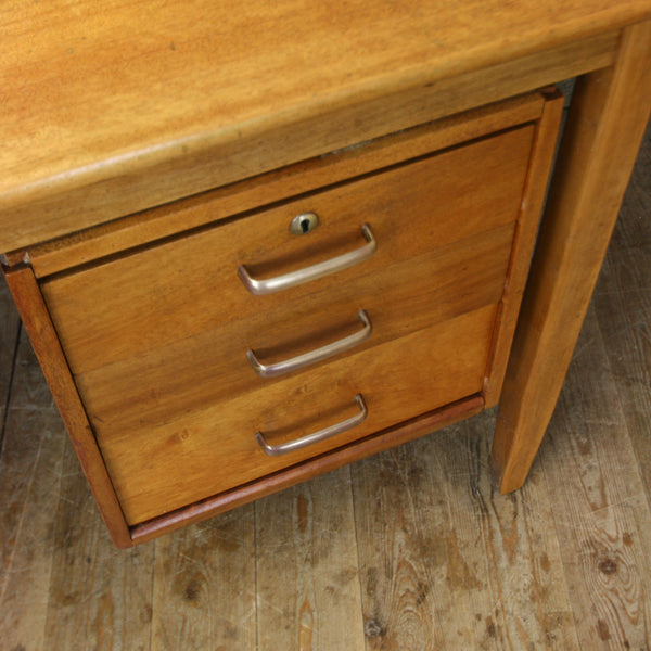 vintage_rustic_school_teachers_desk_beech