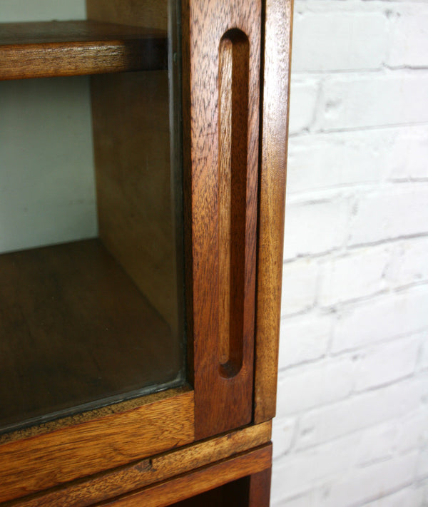 Vintage Teak School Laboratory Cabinet