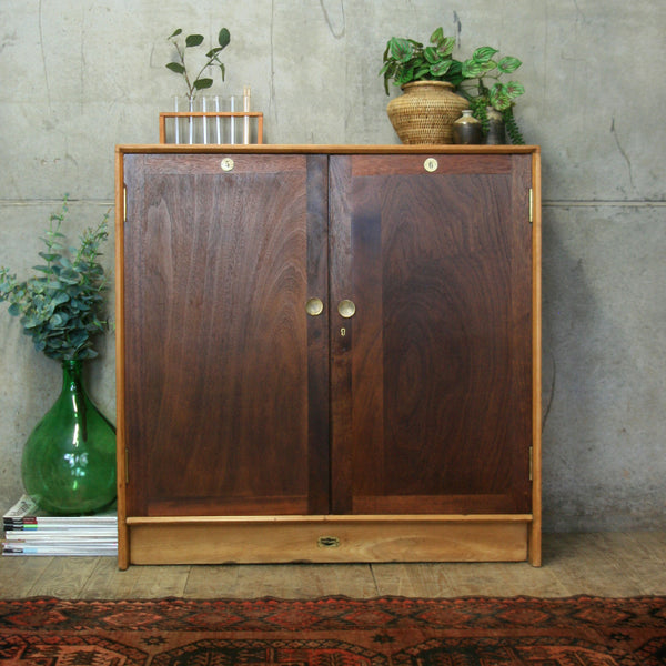 Vintage School Storage Cupboard - 2606a