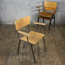 X3 Vintage School Stacking / Desk Chair - ADULT SIZE