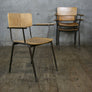 X3 Vintage School Stacking / Desk Chair - ADULT SIZE