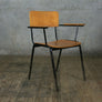 X3 Vintage School Stacking / Desk Chair - ADULT SIZE