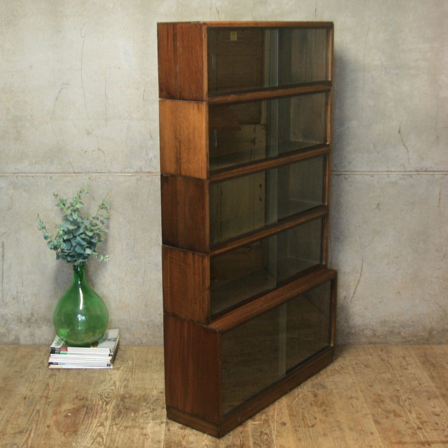 vintage_simplex_sectional_library_bookcase_display_cabinet