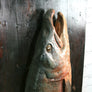 Vintage Plaster Cast Salmon for an Angling fan, Restaurant or Retail Display