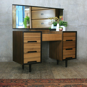 Mid Century Stag Dressing Table / Desk