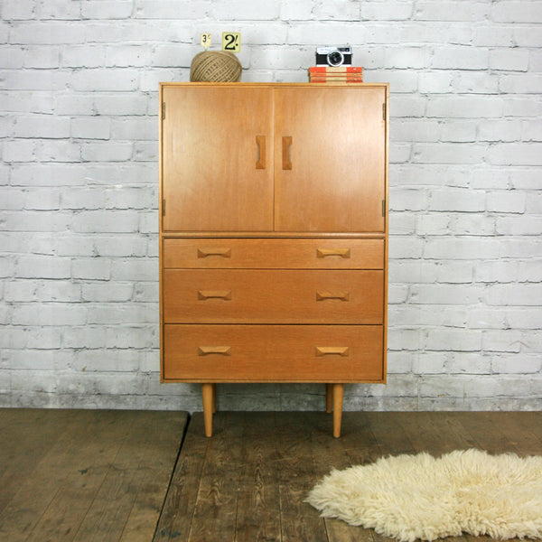 Mid Century Stag 'Concord' Oak Cabinet