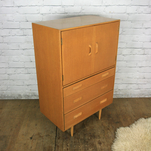 Mid Century Stag 'Concord' Oak Cabinet
