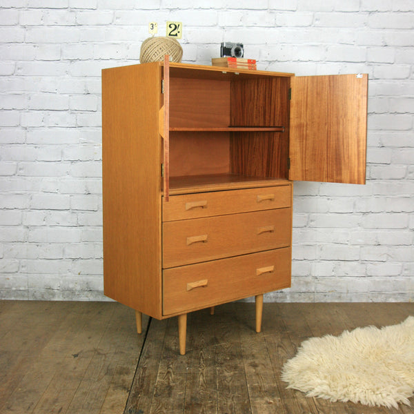Mid Century Stag 'Concord' Oak Cabinet