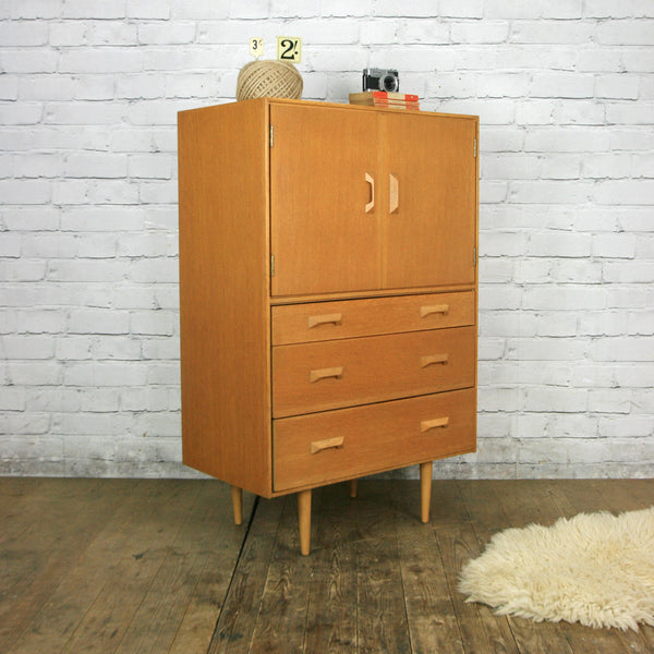 Mid Century Stag 'Concord' Oak Cabinet