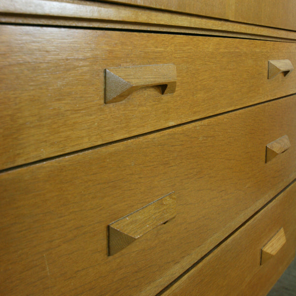 Mid Century Stag 'Concord' Oak Cabinet
