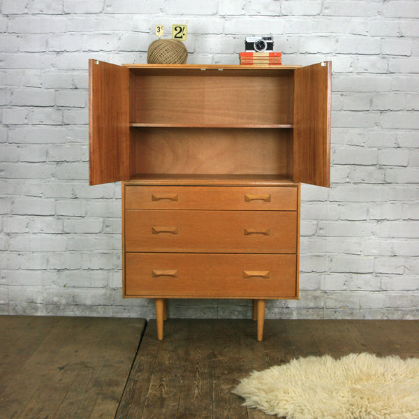 Mid Century Stag 'Concord' Oak Cabinet