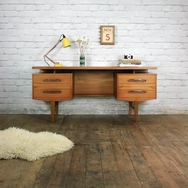 Vintage Mid Century Teak Desk/Dressing Table