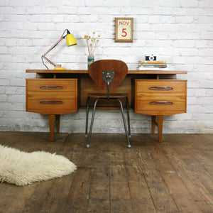 Vintage Mid Century Teak Desk/Dressing Table
