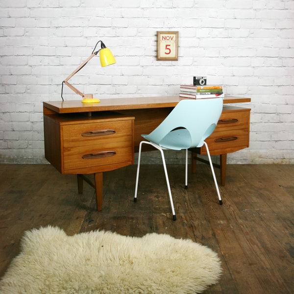 Vintage Mid Century Teak Desk/Dressing Table