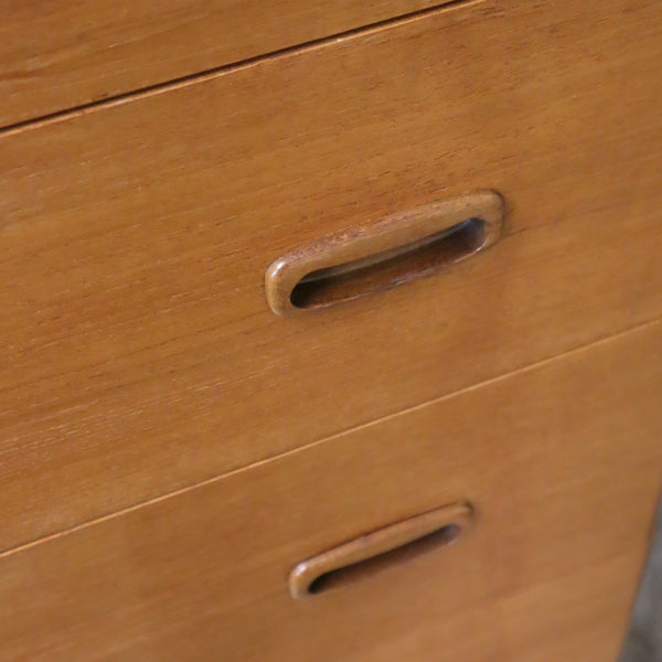 Mid Century Teak Chest of Drawers Tallboy - 2304g