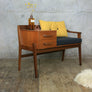 Vintage Chippy Heath Teak Telephone Seat
