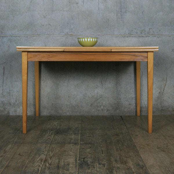 Vintage Danish Teak Extending Dining Table
