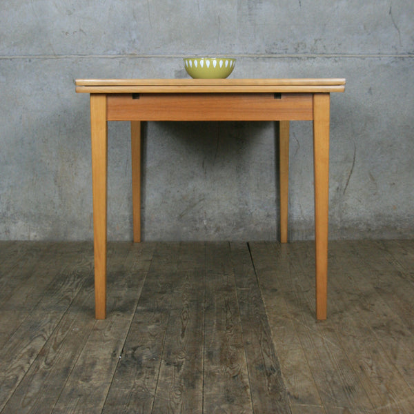 Vintage Danish Teak Extending Dining Table
