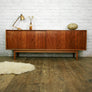 Danish Teak Sideboard / Media Cabinet