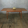 Vintage Danish Teak Extending Dining Table