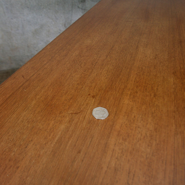 Vintage Danish Teak Extending Dining Table