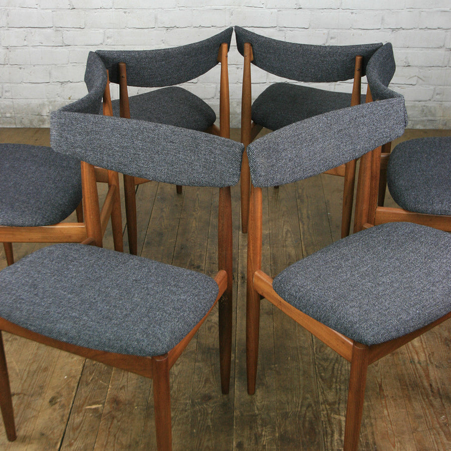 6 Vintage G-Plan Dining Chairs by Kofod Larsen