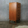 G-Plan Quadrille Teak Tallboy Chest of Drawers