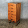 G-Plan Quadrille Teak Tallboy Chest of Drawers