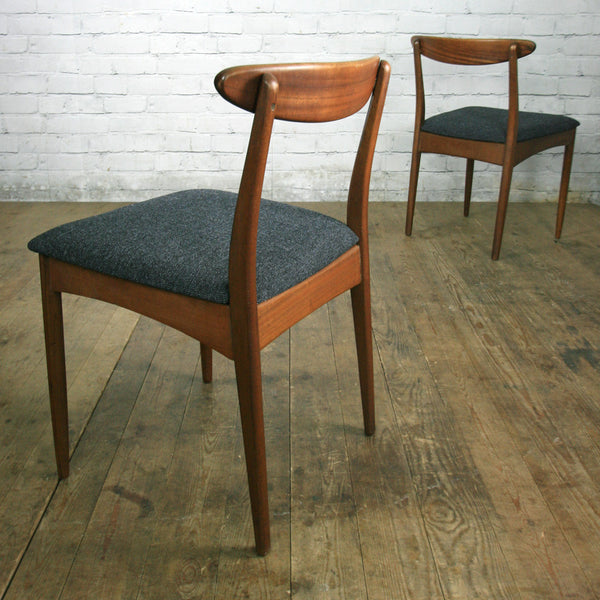 **For Jolene** Vintage Younger Fonseca Extending Dining Table & 6 x dining chairs all newly upholstered