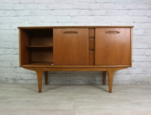 Vintage Petite Mid Century Teak Sideboard