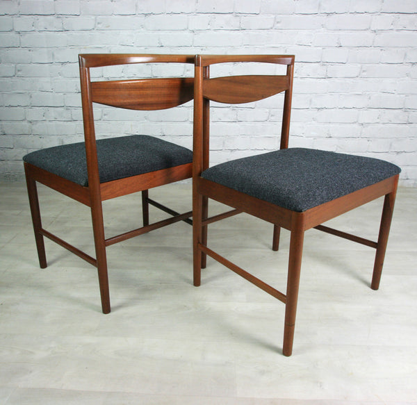 6 Vintage 1970s McIntosh Teak Dining Chairs