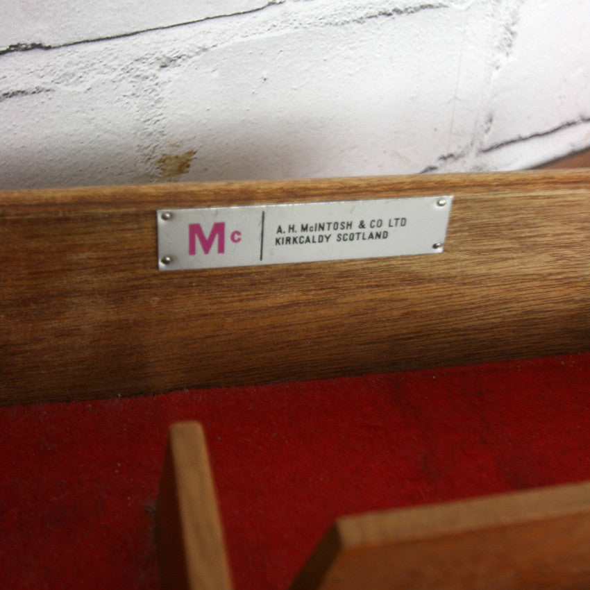Mid Century McIntosh Large Teak Sideboard