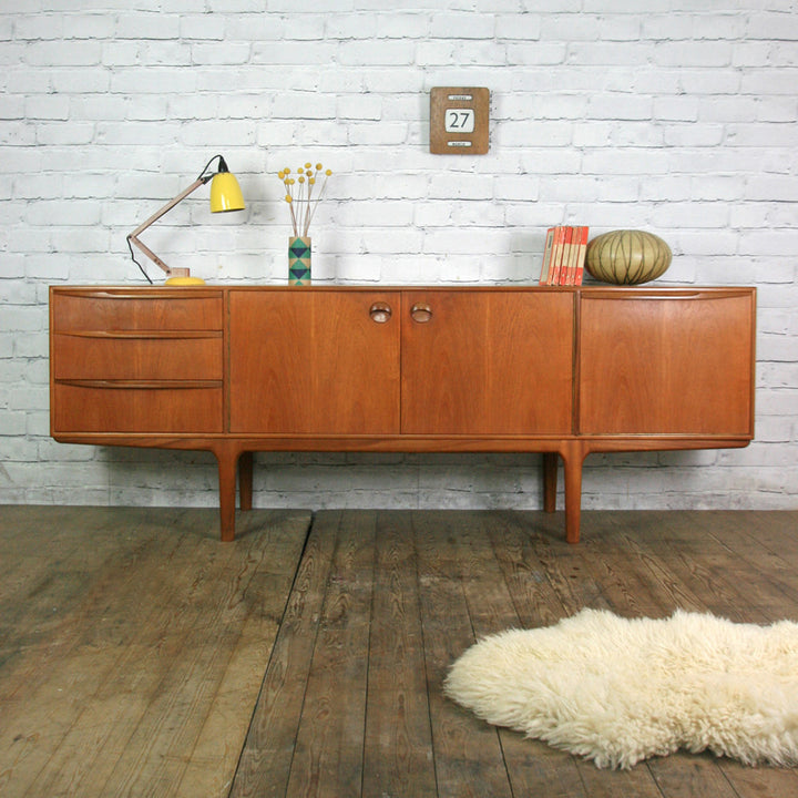 Vintage Mid Century McIntosh 1960s Teak Sideboard