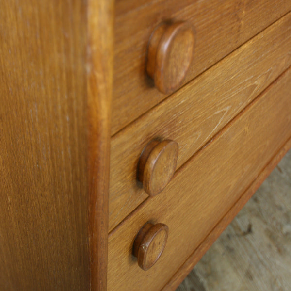 Mid Century Meredew Teak Chest of Drawers