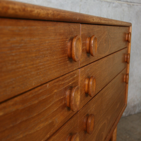 Mid Century Meredew Teak Chest of Drawers