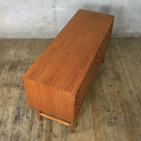 Mid Century Meredew Teak Chest of Drawers
