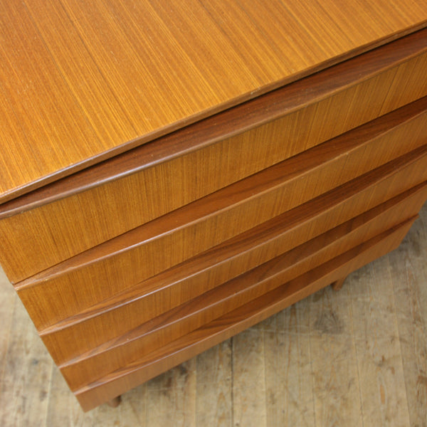 Mid Century Tallboy Chest of Drawers #0518