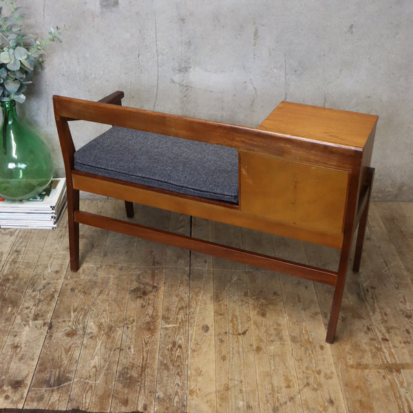 Chippy Heath Teak Telephone Seat - #1706i