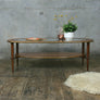 Teak Mid Century Oval Coffee Table