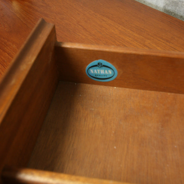 Mid Century Teak Nathan 'Circles' Sideboard #0518