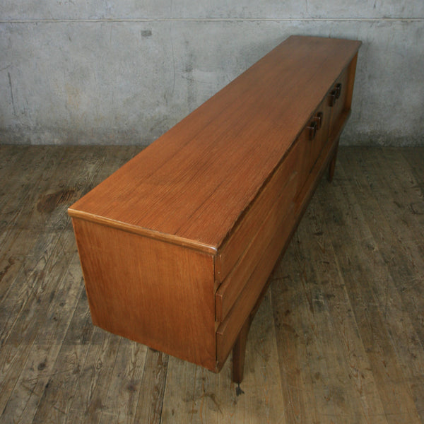 Large Vintage Teak Mid Century Sideboard