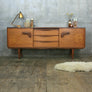 Vintage Teak Mid Century Sideboard